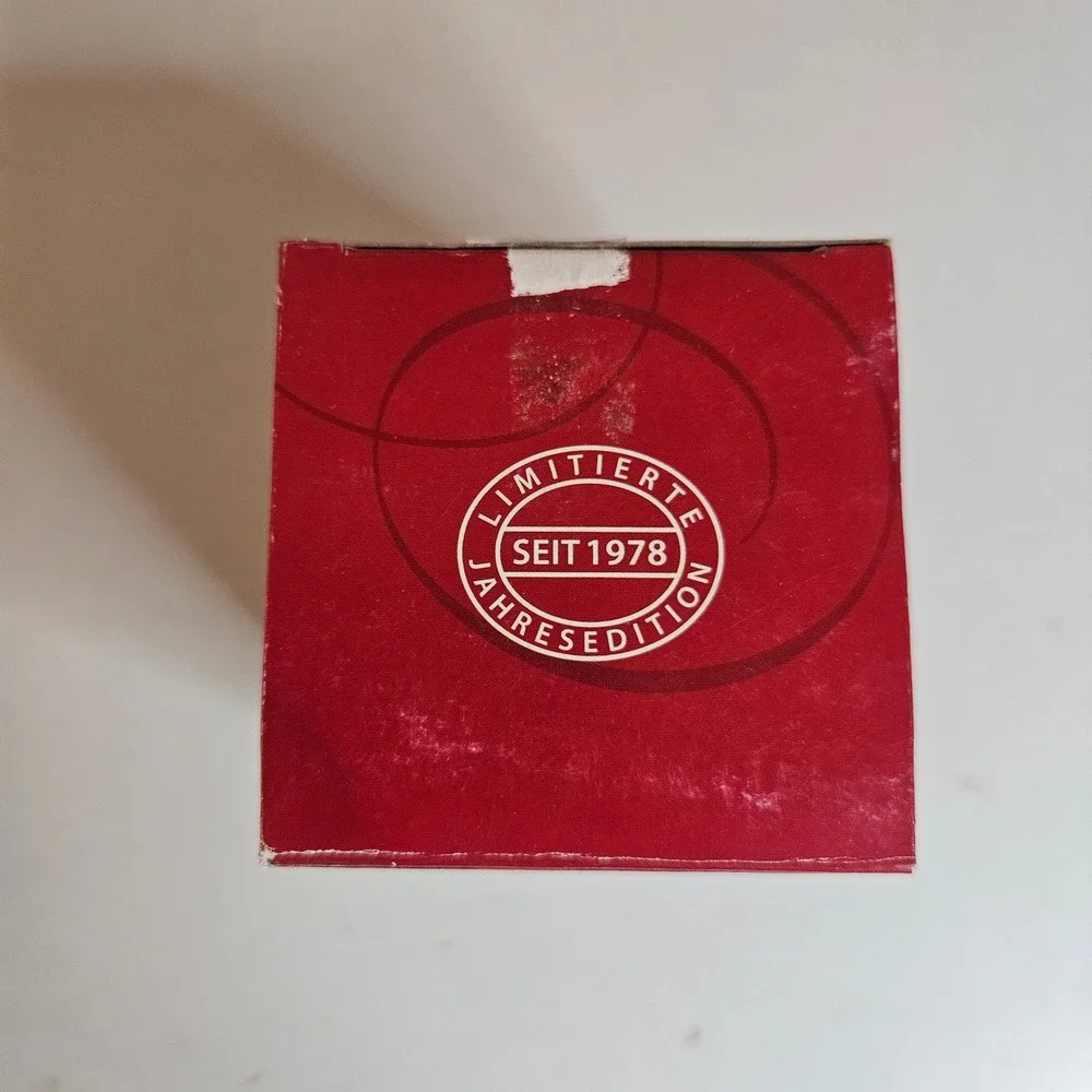 Hutschenreuther 2010 Christmas Bell Ole Winther Carpenter's Forest Ornament Box